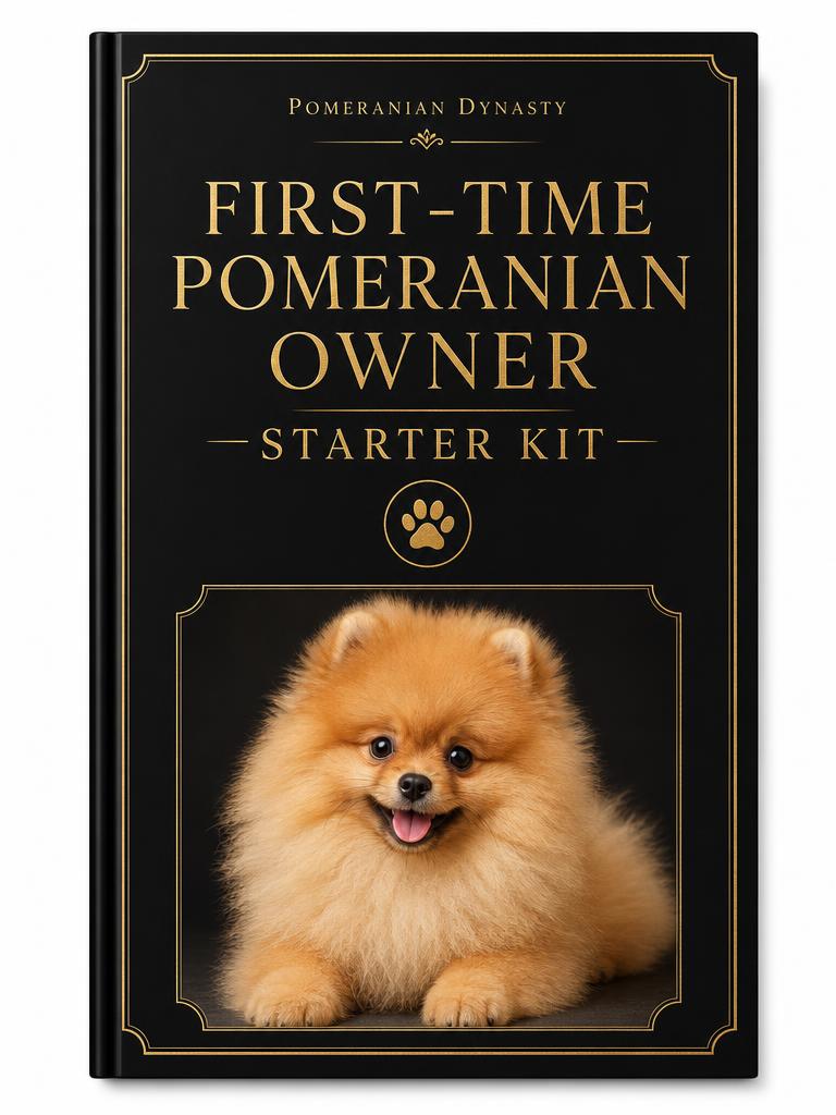 FREE First-Time Pomeranian Owner Starter Kit cover